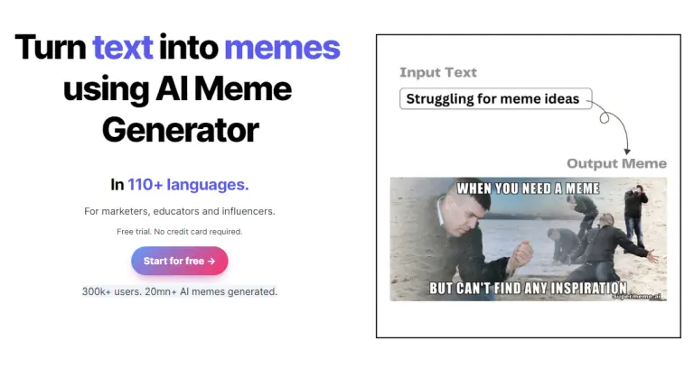Supermeme AI meme generator