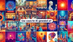 Use cases for AI generated art