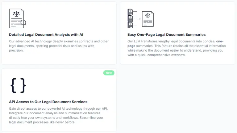 Legalysis legal document summary with AI