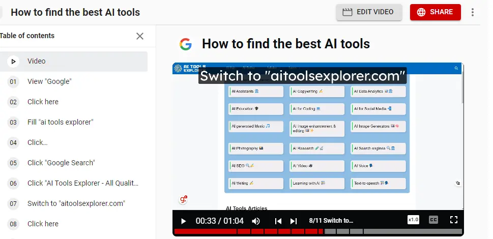 guidde AI videos generator for how to videos and documentation