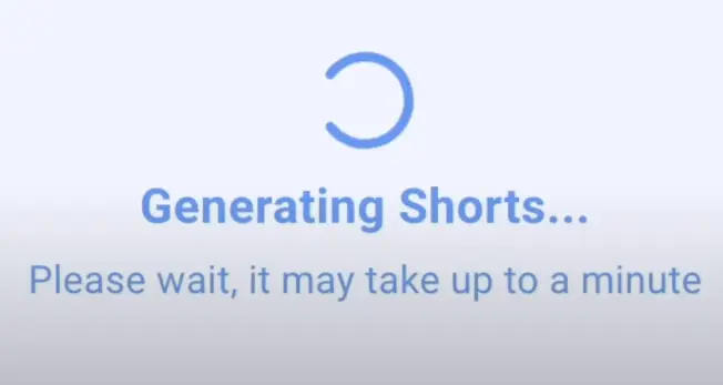 2short AI youtubes to shorts generation