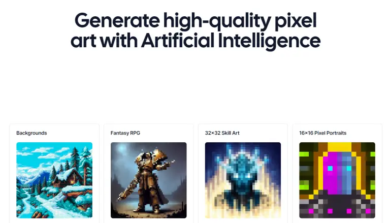 Pixelfy AI pixel art generation