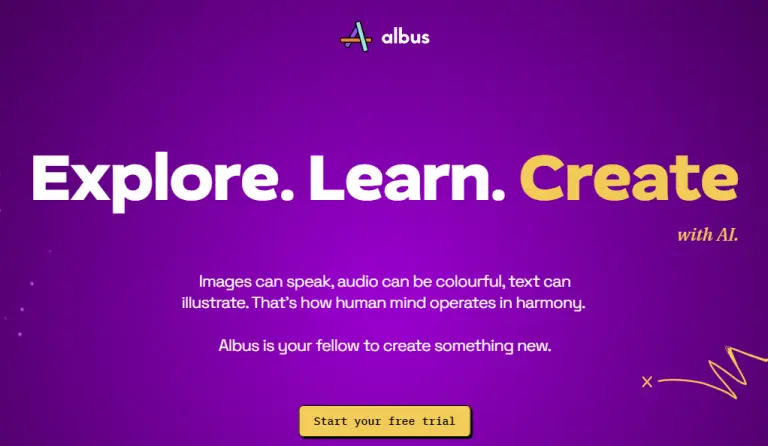 Albus content creation AI platform