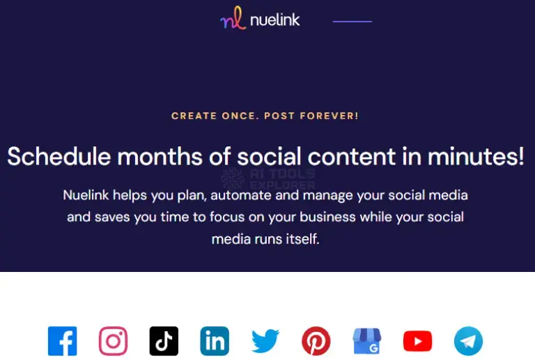 Nuelink Social Media Management and Automation with AI assistance