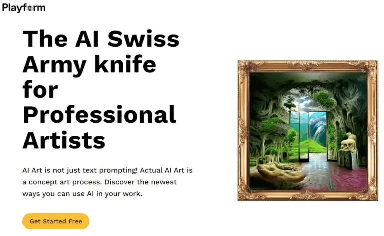 Playform AI art platform